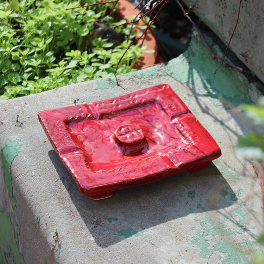 Rosso Scuro Handmade Ashtray