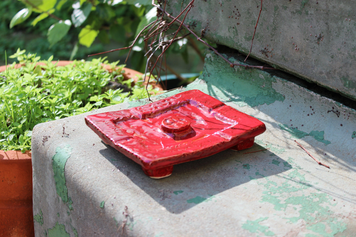 Rosso Scuro Handmade Ashtray