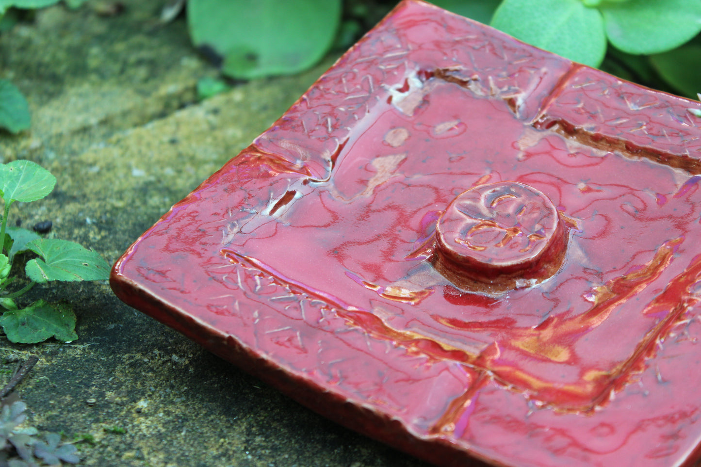Rosso Scuro Handmade Ashtray